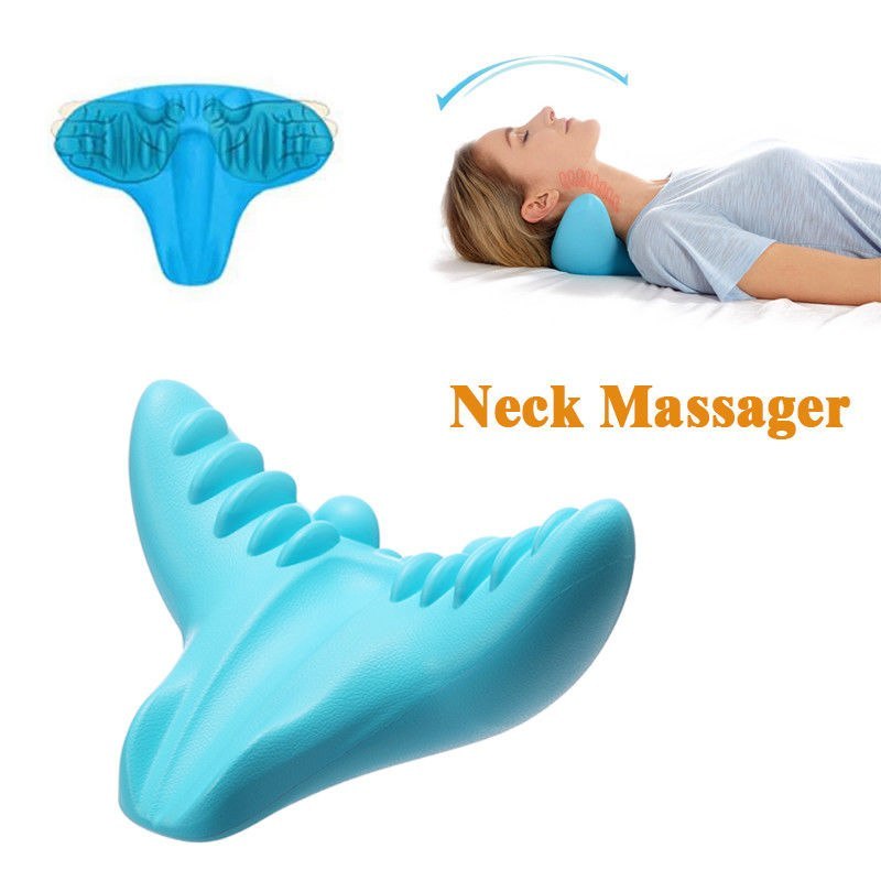 Shiatsu massage pillow C-rest neck and neck cervical spine relaxation muscle memory foam pillow Shiatsu massage pillow C-rest neck and neck cervical spine relaxation muscle memory foam pillow